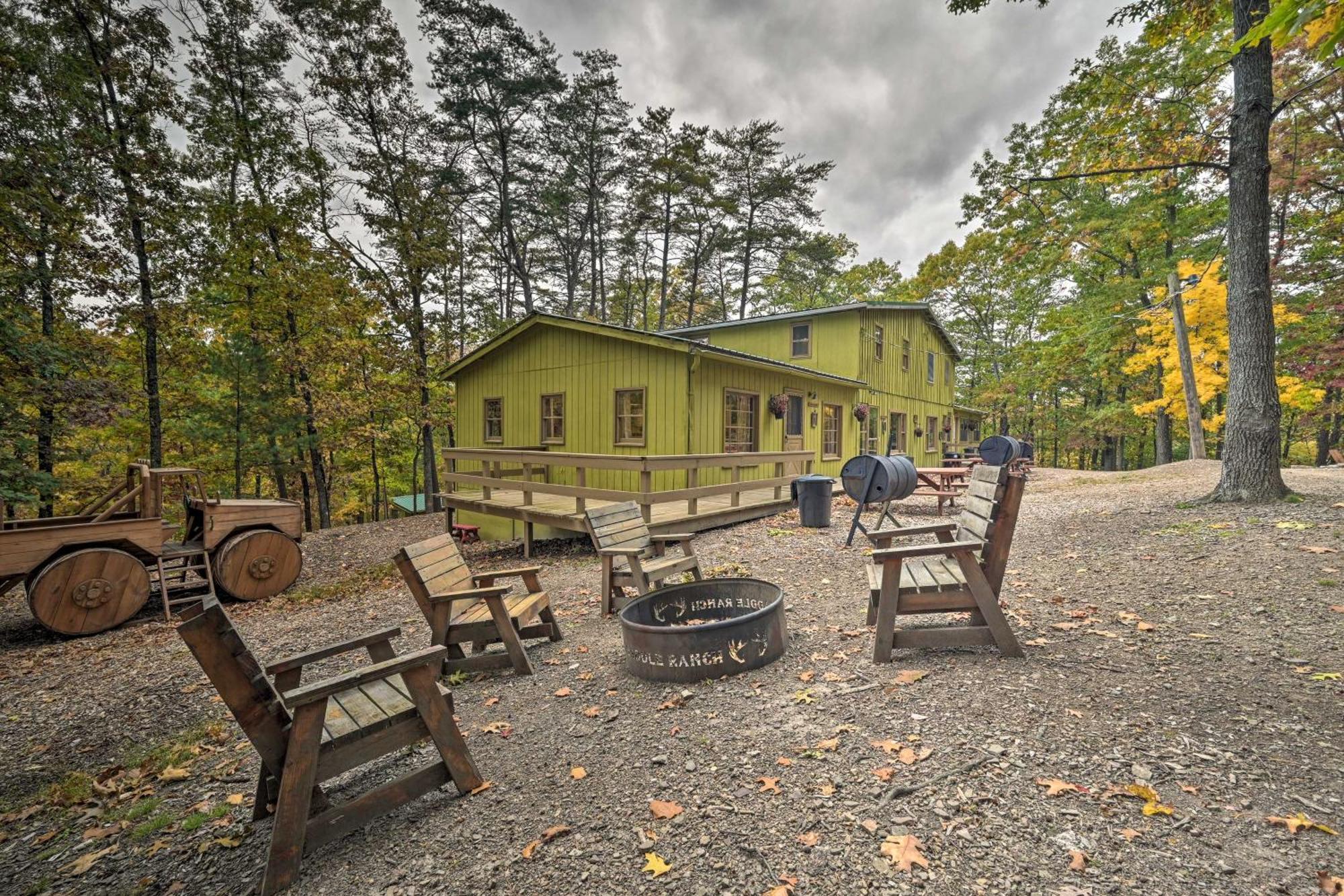 Lone Ranger Cabin With 50 Acres By Raystown Lake Huntingdon Exterior photo